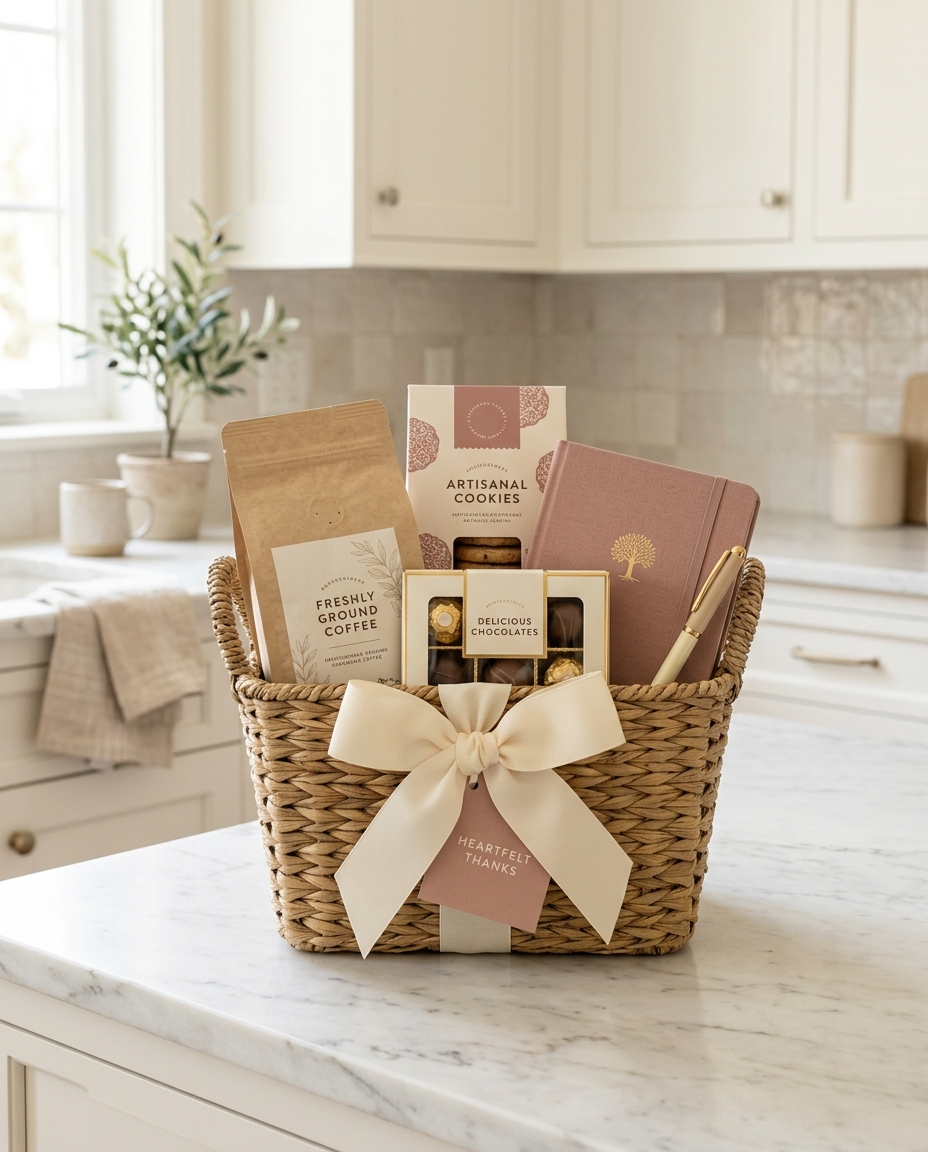 Coffee & A Fresh Page — gift basket by Dianna's Gift Baskets